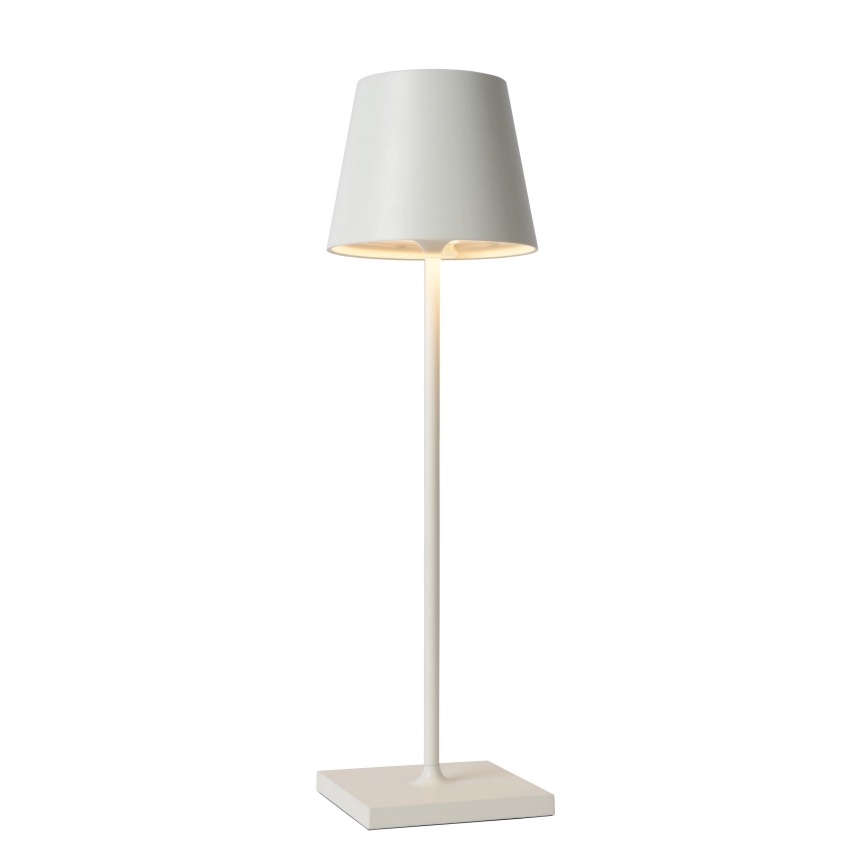 Lucide 27888/03/31 - LED dimmbare Tischleuchte JUSTIN LED/2,2W/5V IP54 weiß