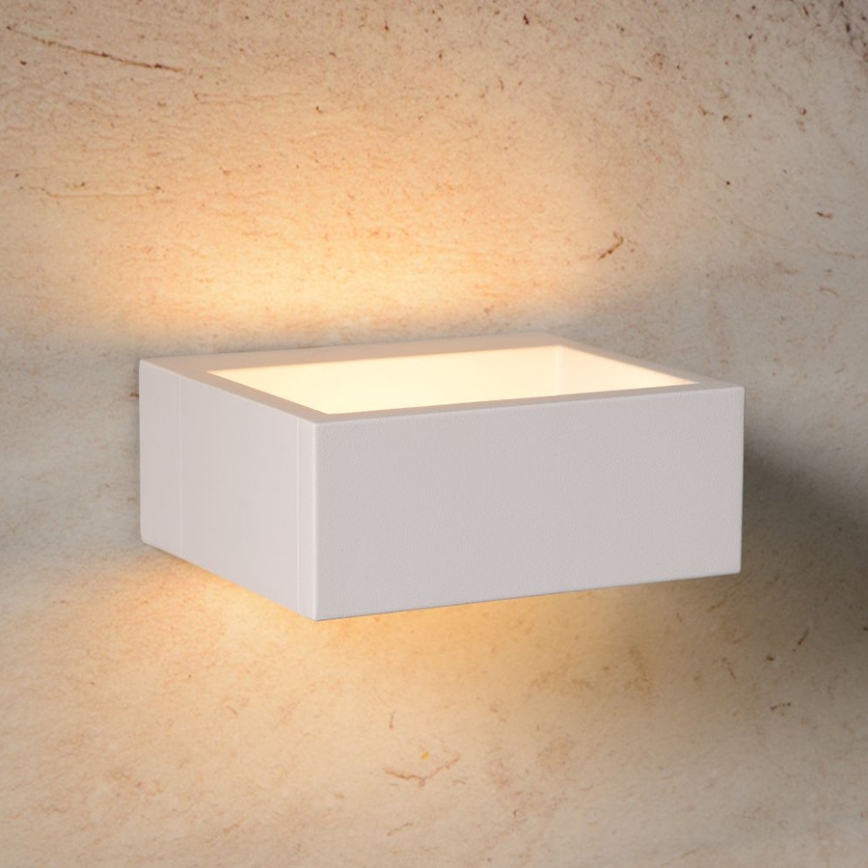 Lucide 28857/06/31 - LED Außenwandleuchte GOA LED/6W/230V weiss IP54