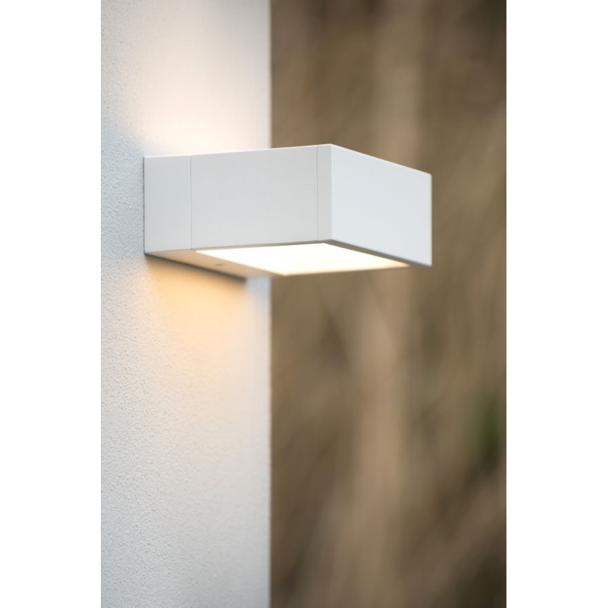 Lucide 28857/06/31 - LED Außenwandleuchte GOA LED/6W/230V weiss IP54
