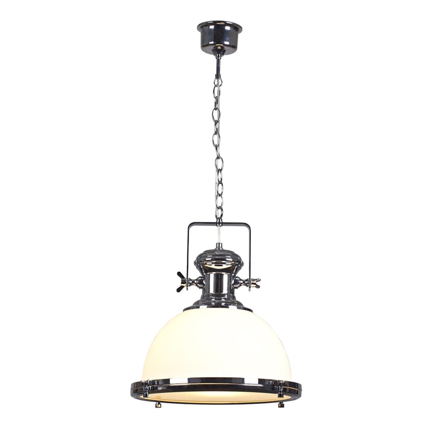 Lucide 31471/46/61 - Kronleuchter auf der Kette OLD BURDIE 1xE27/60W/230V weiss