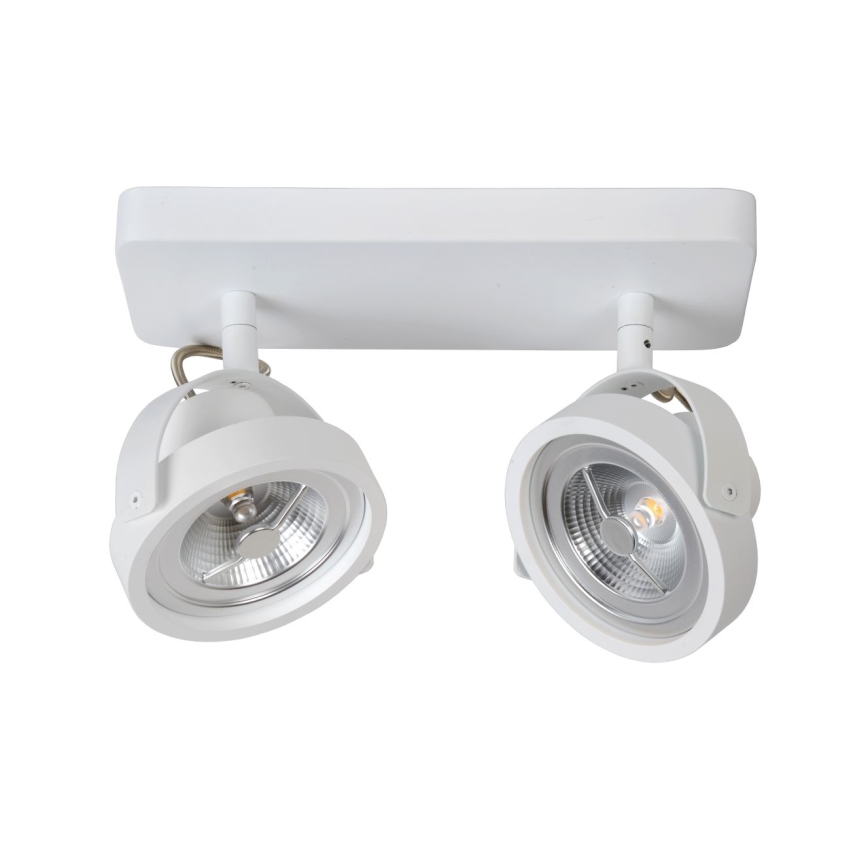 Lucide 31930/24/31 - LED Spotlight TALA LED 2xG53/12W/230V/12V weiss