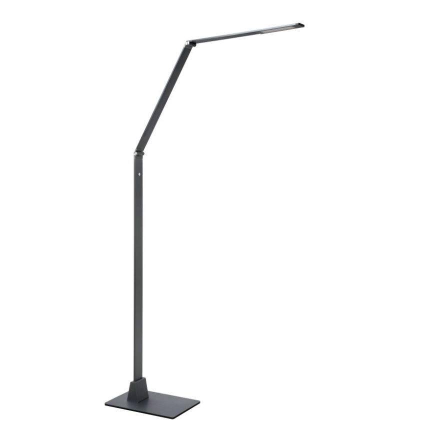 Lucide 35700/10/36 - LED Stehlampe FLATT LED/10W/230V grau