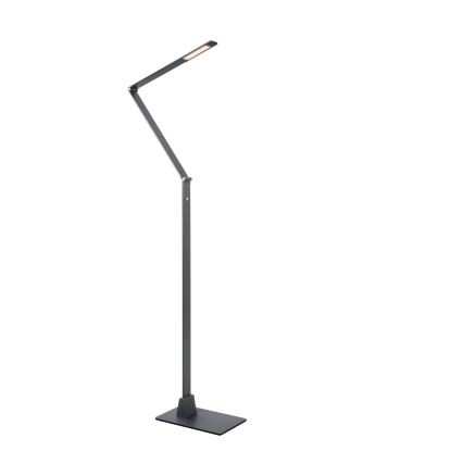 Lucide 35700/10/36 - LED Stehlampe FLATT LED/10W/230V grau