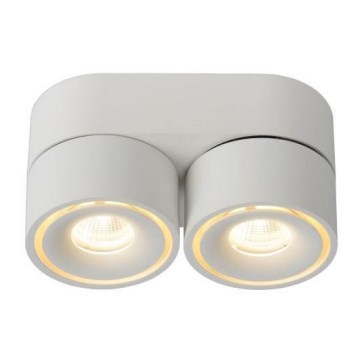 Lucide 35911/16/31 - LED dimmbare Punktleuchte YUMIKO 2xLED/8W/230V weiß
