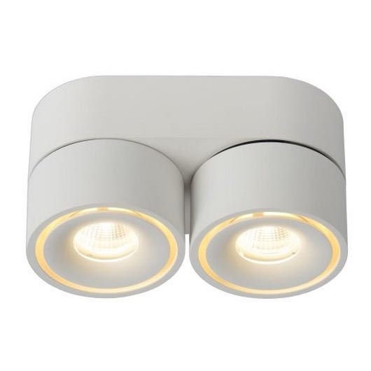 Lucide 35911/16/31 - LED dimmbare Punktleuchte YUMIKO 2xLED/8W/230V weiß