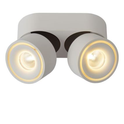 Lucide 35911/16/31 - LED dimmbare Punktleuchte YUMIKO 2xLED/8W/230V weiß
