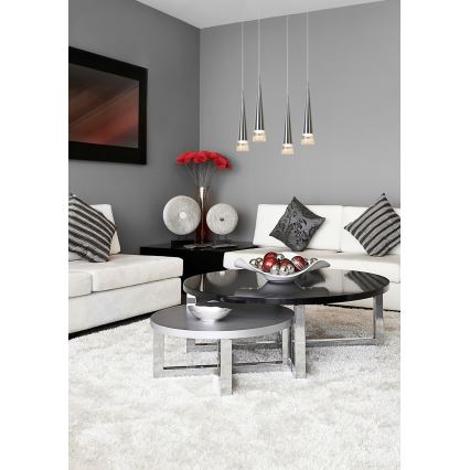 Lucide 36416/19/12 - LED-Hängeleuchte an Schnur REIKO 4xLED/5W/230V