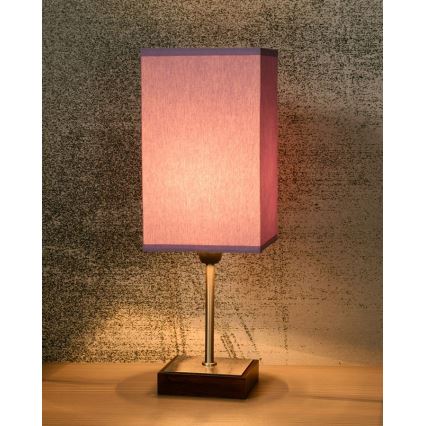 Lucide 39502/01/39 - Tischlampe DUNA-TOUCH 1xE14/40W/230V violett