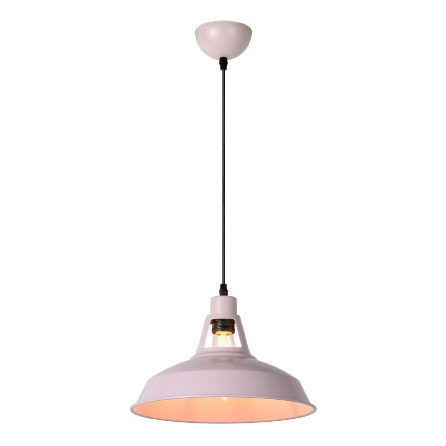 Lucide 43401/31/66 - Hängeleuchte BRASSY-BIS 1xE27/60W/230V rosa