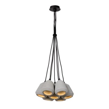 Lucide 45458/17/41 - LED Hängeleuchte SETTANA 7xGU10/5W/230V