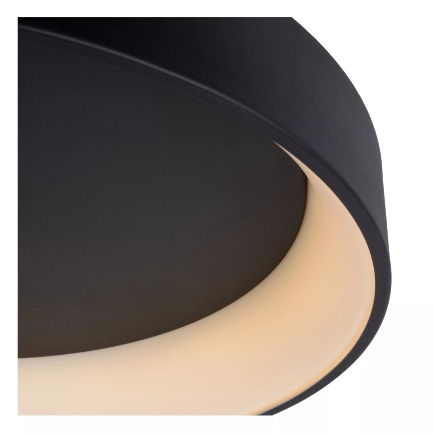 Lucide 46100/20/30 - LED Dimmbare Deckenleuchte TALOWE LED/20W/230V schwarz