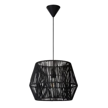 Lucide 72301/40/30 - Hängeleuchte CORDO 1xE27/60W/230V schwarz