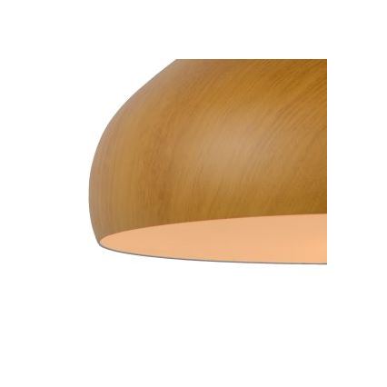Lucide 76360/01/72 - Hängeleuchte WOODY 1xE27/60W/230V 42 cm