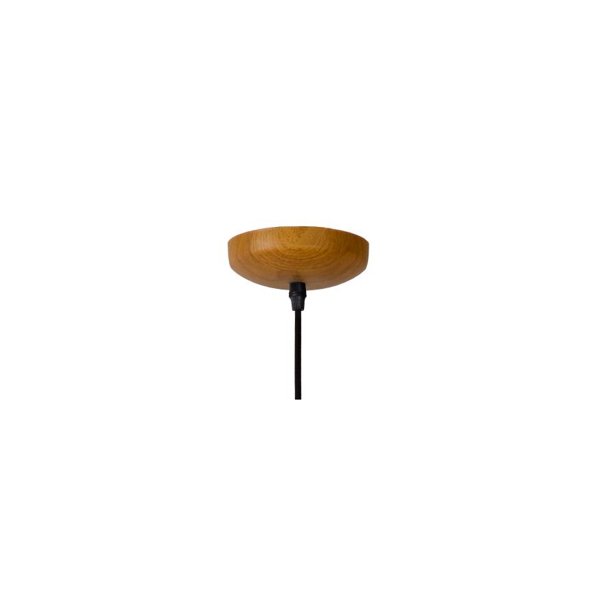 Lucide 76360/01/72 - Hängeleuchte WOODY 1xE27/60W/230V 42 cm