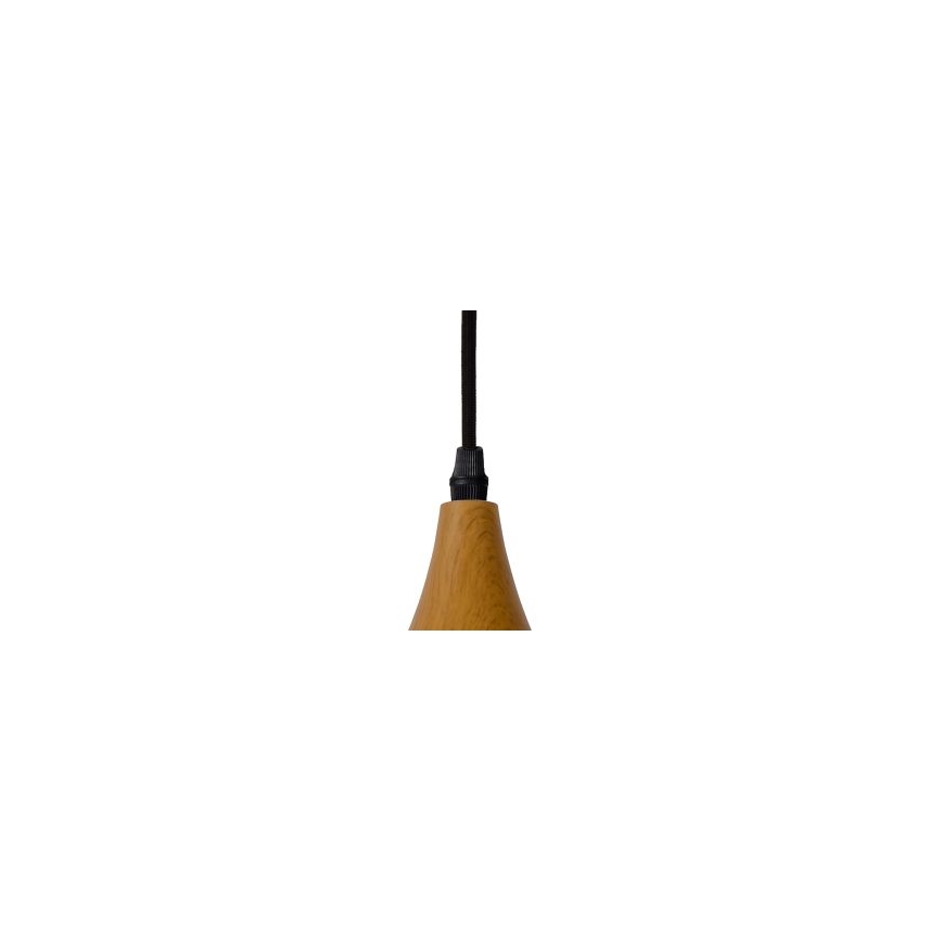 Lucide 76360/01/72 - Hängeleuchte WOODY 1xE27/60W/230V 42 cm