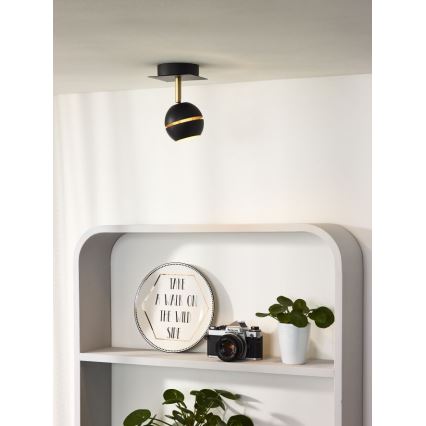 Lucide 77975/05/30 - LED-Spotleuchte BINARI LED/5W/230V schwarz