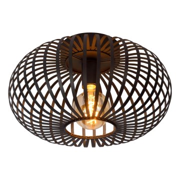 Lucide 78174/40/30 - Deckenleuchte MANUELA 1xE27/60W/230V d 39,5 cm schwarz
