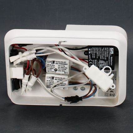 Lucide 79200/08/31 - LED-Wandleuchte BOXER LED/5W/230V + LED/5W USB weiß