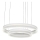 LUXERA 18408 - LED dimmbare Hängeleuchte an Seil VEDUA LED/78W/230V