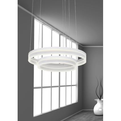 LUXERA 18408 - LED dimmbare Hängeleuchte an Seil VEDUA LED/78W/230V