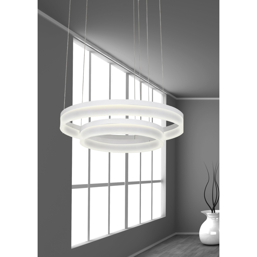 LUXERA 18408 - LED dimmbare Hängeleuchte an Seil VEDUA LED/78W/230V