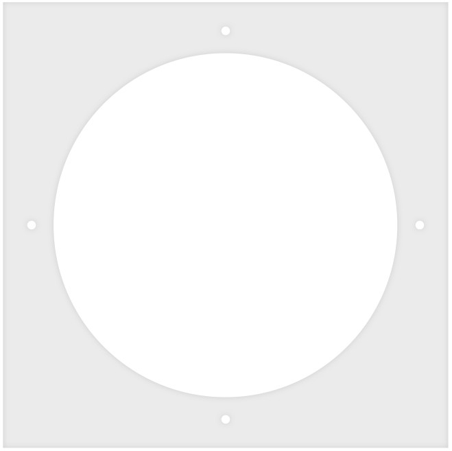 Luxera 31027 - Ersatzglas für die Deckenleuchte PUEBLO E27