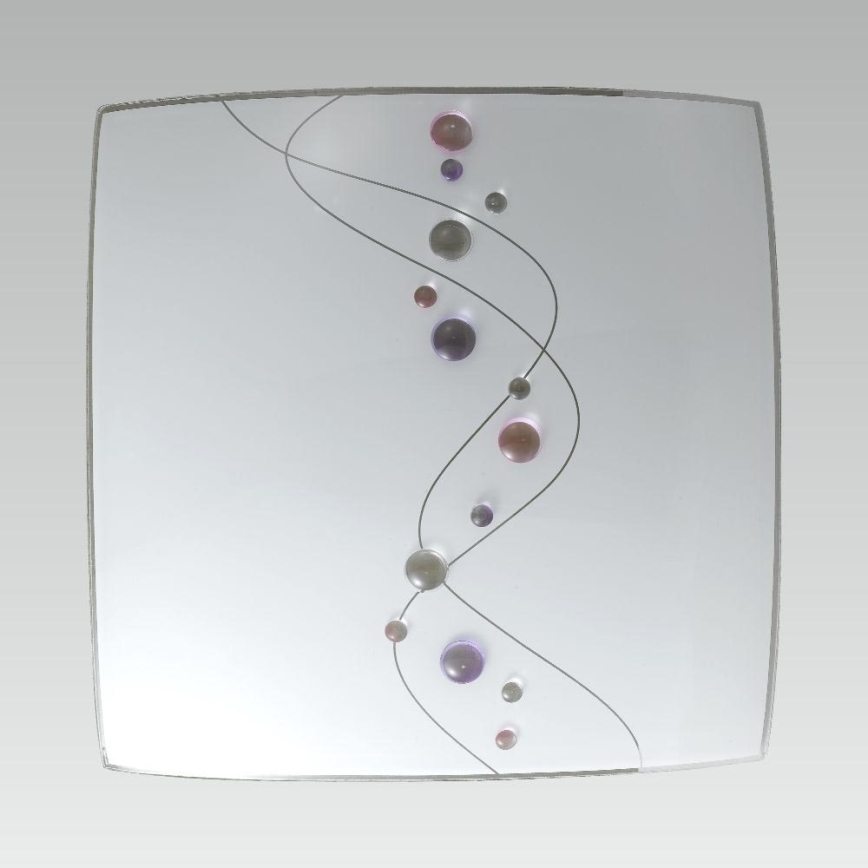 Luxera 45092 - Ersatzglas für die Deckenleuchte TAO PINK E27