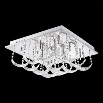 Luxera 64313 - Hängelampe ROMEO 9xG4/20W + 3xGU10/35W/230V