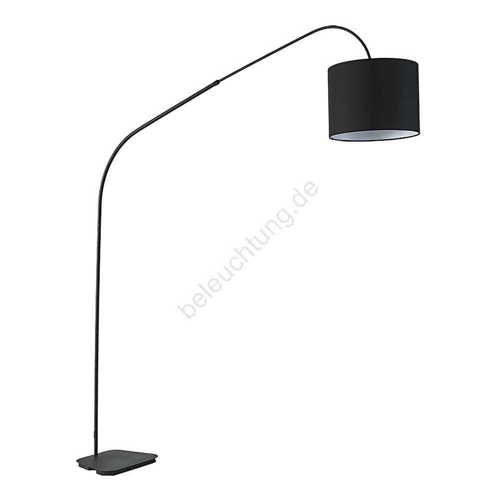 Luxera 64383 - Stehlampe PYLON 1xE27/60W/230V schwarz | Beleuchtung.de