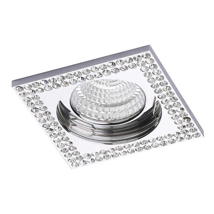 LUXERA 71077 - Deckenleuchte CRYSTALS 1xGU10/50W/230V