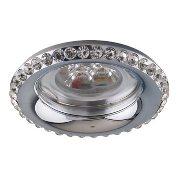 LUXERA 71080 - Deckenleuchte CRYSTALS 1xGU10/50W/230V