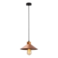 MANAVGAT Pendelleuchte 1xE27/40W/230V Kupfer/Braun