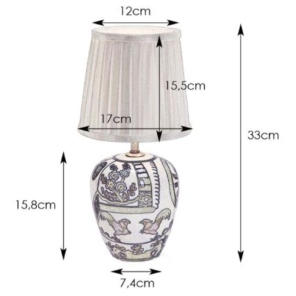 Markslöjd 104999 - Tischlampe GÖTEBORG 1xE14/40W/230V