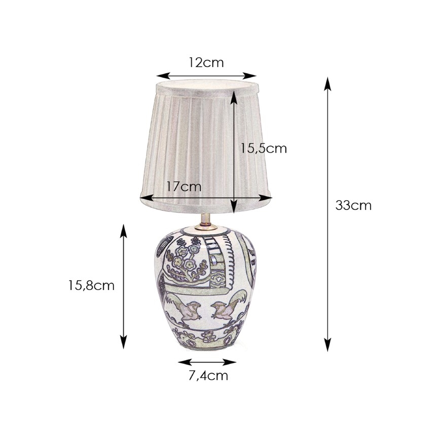 Markslöjd 104999 - Tischlampe GÖTEBORG 1xE14/40W/230V