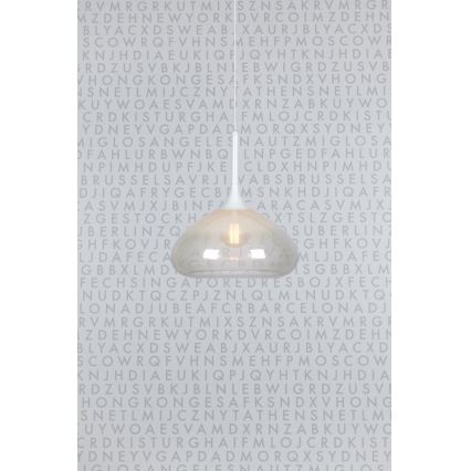 MarStücklöjd 106392 - Hängeleuchte COOPER 1xE27/60W/230V weiß