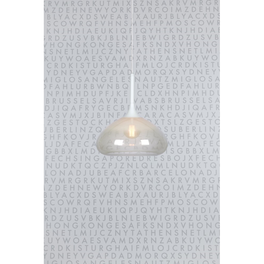 MarStücklöjd 106392 - Hängeleuchte COOPER 1xE27/60W/230V weiß