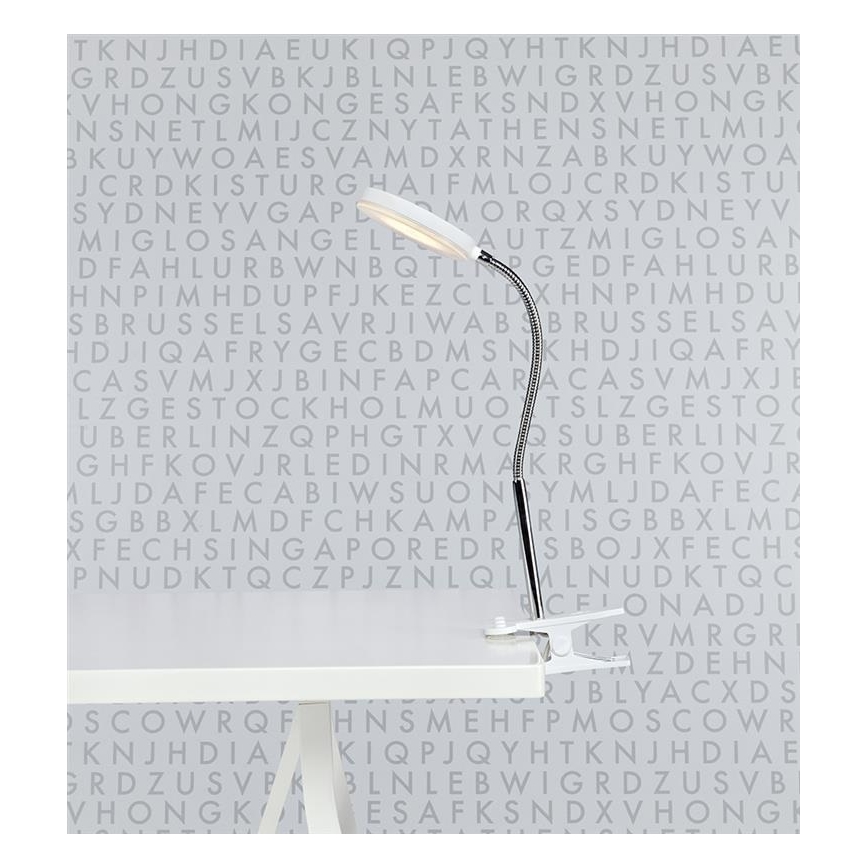 Markslöjd 106470 - LED Lampe mit Clip FLEX LED/5W/230V
