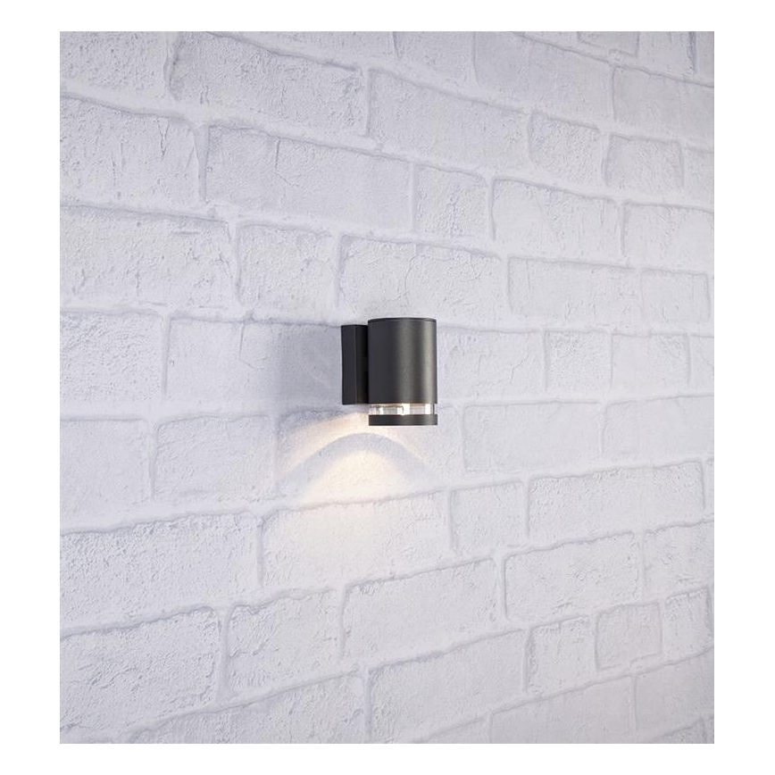 Markslöjd 106516 - LED-Außenwandleuchte IRIS 2xLED/5W/230V anthrazit