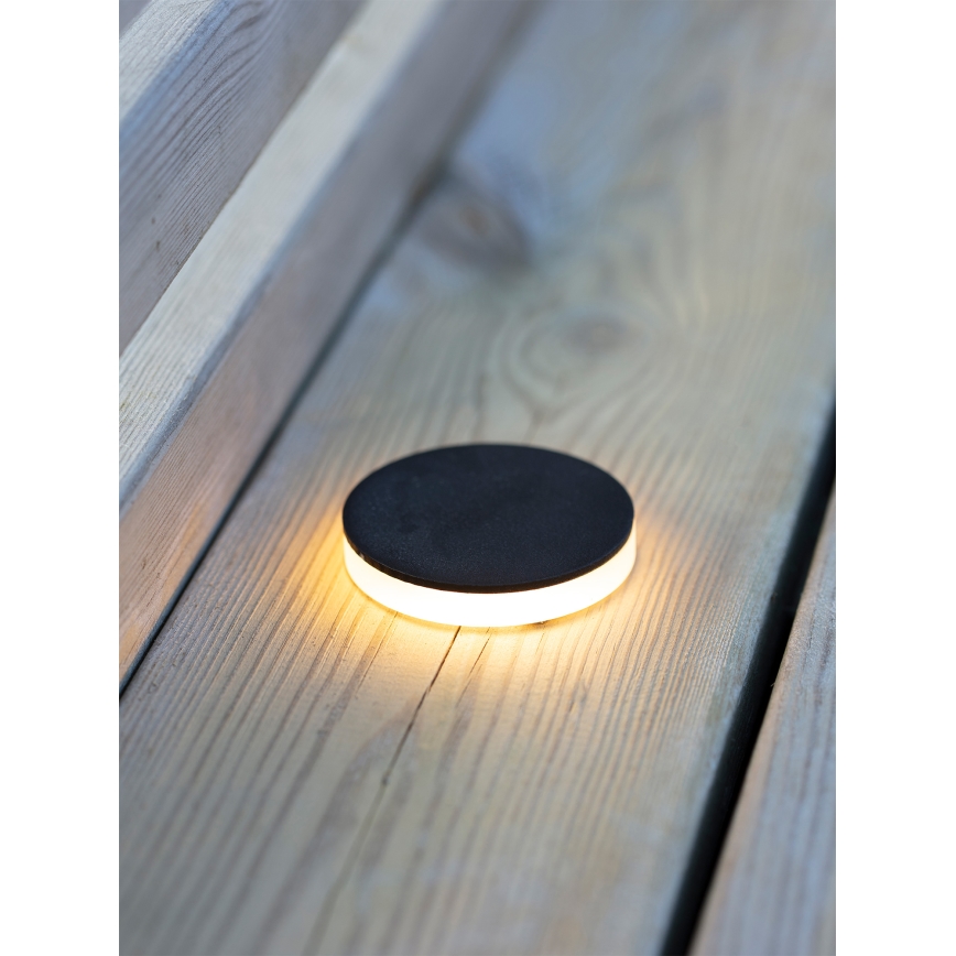 Markslöjd 106935 - LED-Außen-Einbauleuchte GARDEN24 LED/3W/24V IP44 schwarz