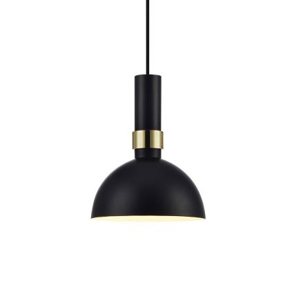 MarStücklöjd 106974 - Hängeleuchte LARRY 1xE27/60W/230V schwarz/gold