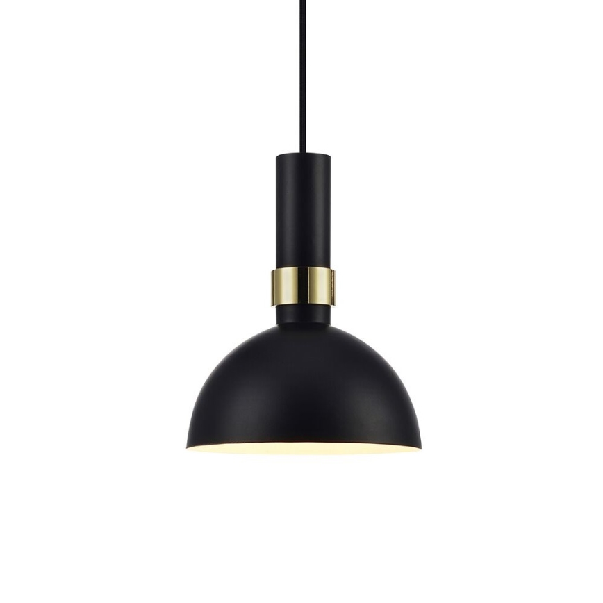 MarStücklöjd 106974 - Hängeleuchte LARRY 1xE27/60W/230V schwarz/gold