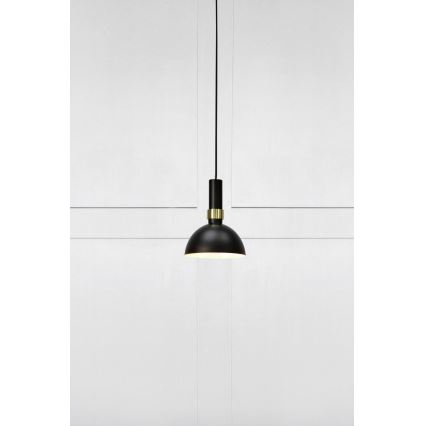 MarStücklöjd 106974 - Hängeleuchte LARRY 1xE27/60W/230V schwarz/gold