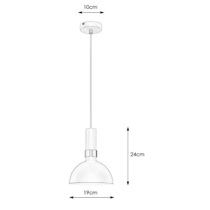 Markslöjd 106974 - Hängeleuchte LARRY 1xE27/60W/230V