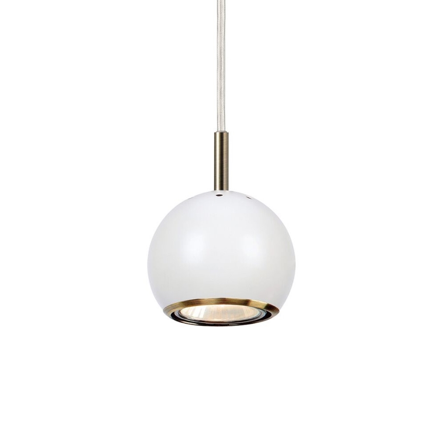 MarStücklöjd 107173 - Hängeleuchte COCO 1xGU10/7W/230V weiß
