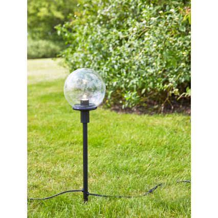 Markslöjd 107283 - LED-Außenleuchte GARDEN24 LED/3W/24V 81 cm IP44 schwarz/transparent