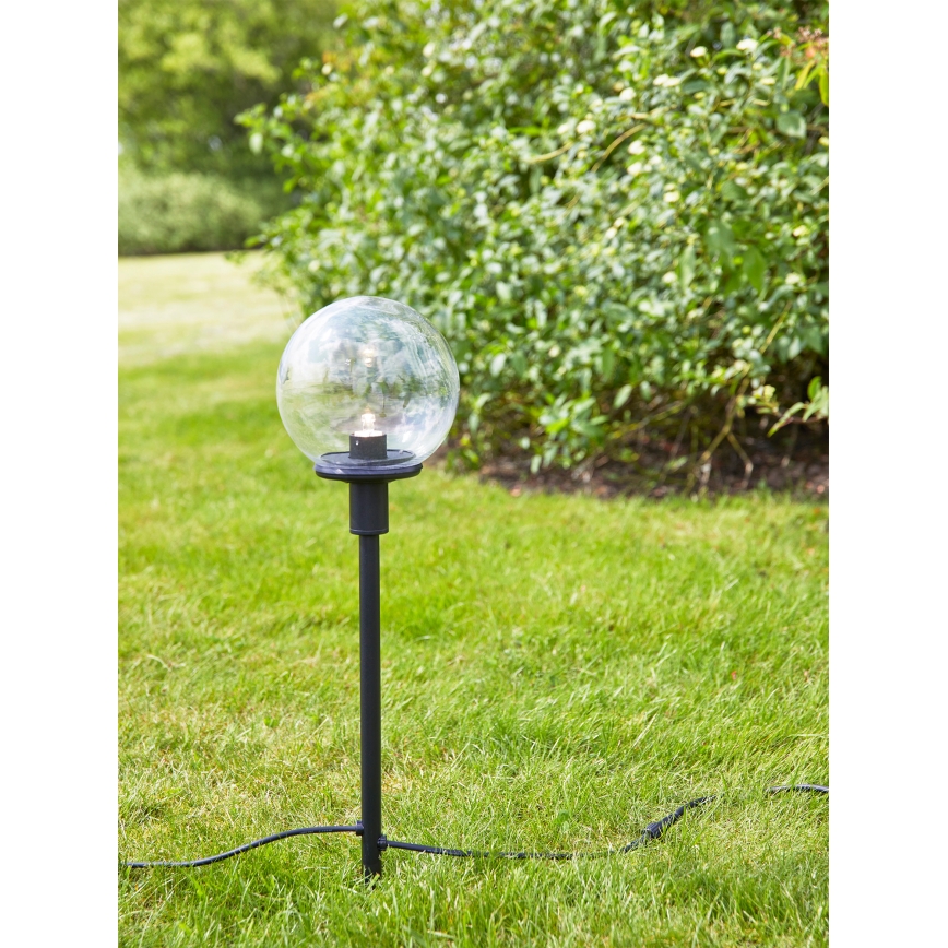 Markslöjd 107283 - LED-Außenleuchte GARDEN24 LED/3W/24V 81 cm IP44 schwarz/transparent