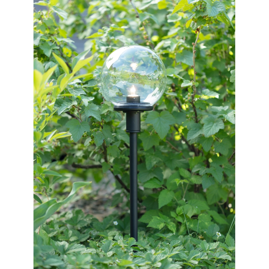 Markslöjd 107283 - LED-Außenleuchte GARDEN24 LED/3W/24V 81 cm IP44 schwarz/transparent