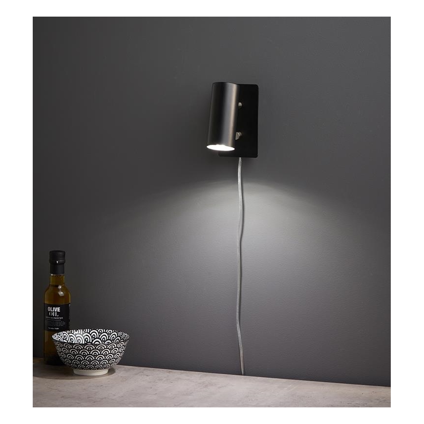 Markslöjd 107345 - Dimmbare Wand-Spotleuchte BARCELONA 1xGU10/12W/230