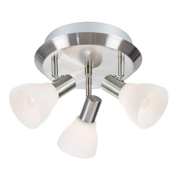 Markslöjd 107505 - Strahler VERO 3xE14/40W/230V glänzendes Chrom