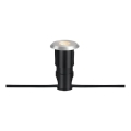 Markslöjd 107716 - LED-Außen-Einbauleuchte GARDEN24 LED/0,8W/24V IP44 schwarz/mattchrom
